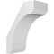 Ekena Millwork 6-in. W x 10-in. D x 14-in. H Legacy Architectural Grade PVC Knee Brace BRCP06X10X14LEC - alternate 1